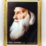 ΄Oσιος Σωφρόνιος του Έσσεξ 2 σε σκαφτό ξύλο με όψη Στιλβωτού