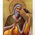 Προφήτης Ηλίας σε Ίσιο ξύλο με όψη Στιλβωτού