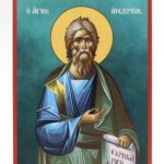 Άγιος Ανδρέας σε ξύλο MDF