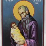 Άγιος Στυλιανός σε ξύλο MDF