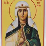 Αγία Γενοβέφα σε Ξύλο Σημύδας