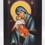 Βυζαντινή Παναγία σε Ξύλο Σημύδας